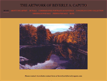 Tablet Screenshot of beverlycaputo.com